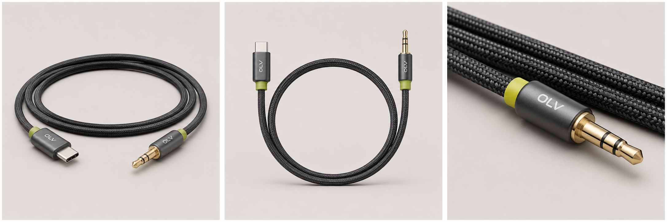 OLV LinkFlex Braided Audio Cable