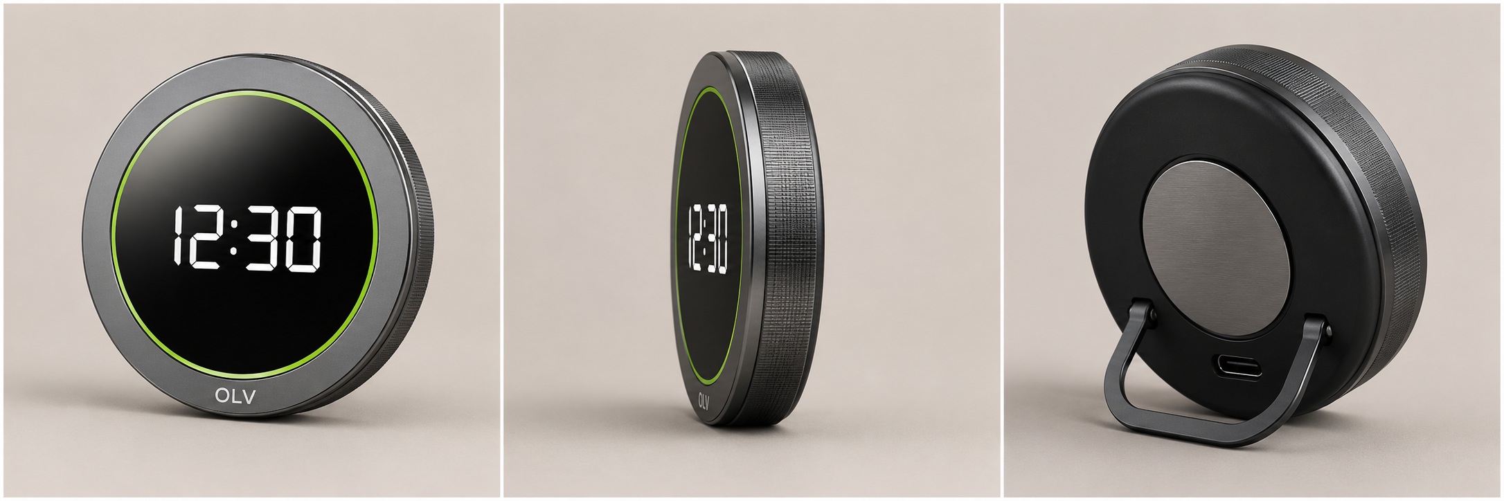 OLV TimeDot Magnetic Kitchen Timer