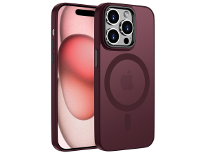 OLV for iPhone 11 Pro Case 5.8 inch Compatible with MagSafe, Magnetic Cell Phone Case for iPhone 11 Pro Case Translucent Matte Back Thin Shockproof Protective Case Black