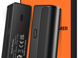 OLV Magnetic Hand Warmers Rechargeable 2 Pack 6000mAh Electric Portable USB Hot Pocket Sized Hand Warmer 18Hrs Long Heating Heater Therapy Gifts for Men Women Camping,Hunting,Golf,Travel Essentials